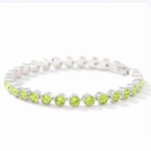 Mini Ice Bracelet,  Citrus, Touchstone Crystal by Swarovski